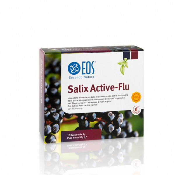 Salix Active - Flu / 12 bustine buste da 3 g