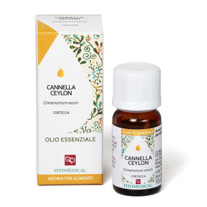 Oli Essenziali - Cannella Ceylon corteccia OE Cinnamomum verum J. Presl corteccia Aroma per alimenti - 10 ml