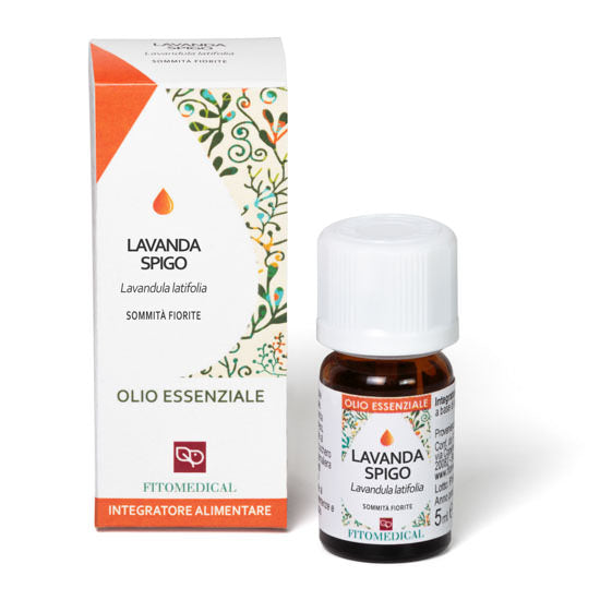 Oli Essenziali - Lavanda spigo OE Lavandula latifolia Medik. sommità fiorite Integratore alimentare - 5 ml