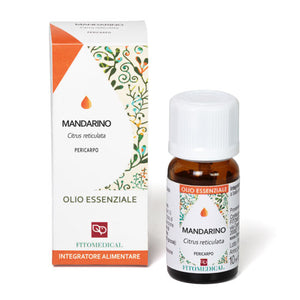 Oli Essenziali - Mandarino OE Citrus reticulata Blanco pericarpo Integratore alimentare - 10 ml