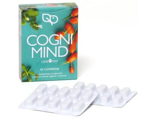 CogniMind OMEOSTAT® Chiaramente lucidi - 30 capsule da 498 mg, confezione da 14,94 g