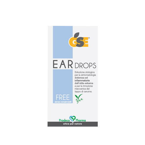 GSE Ear Drops Free Confezione: 10 pipette richiudibili da 0,3 ml.
