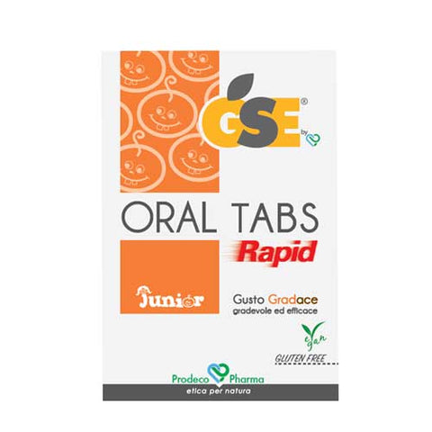 GSE Oral Tabs Rapid Junior Confezione: 12 compresse in pratici blisters.