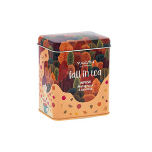 Infuso Melagrana E Arancia "Fall in Tea" Barattolo Cozy Tin 10 filtroscrigno x 3 g (30 g)