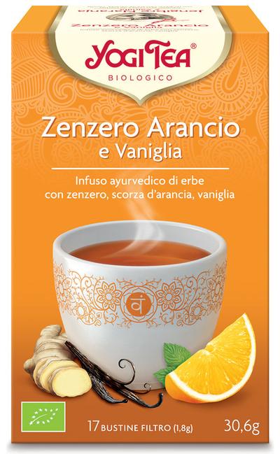 Yogi tea zenzero arancio e vaniglia